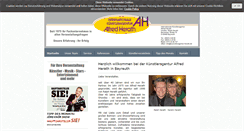Desktop Screenshot of kuenstleragentur-herath.de